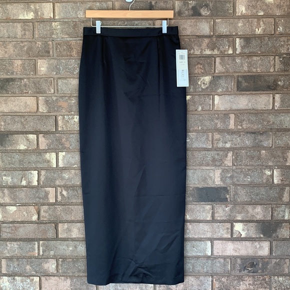 Karen Miller Satin Maxi Skirt - Picture 2 of 10